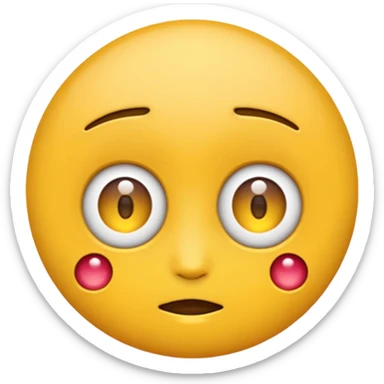 emoji with x’s for eyes take away the cheeks sticker