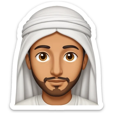 arab guy stand sticker