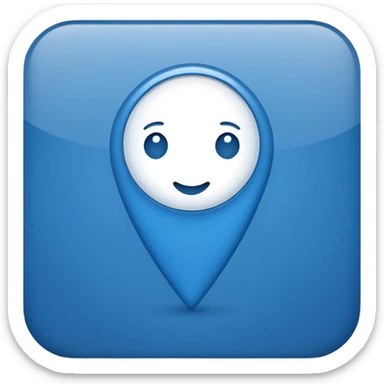 icono de ubicacion sticker