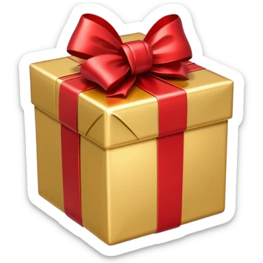 grand Christmas present sticker