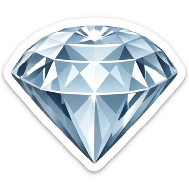 blue backround with a white square in the middle that is rotated approximately 45 degrees, instead of a normal square. sticker