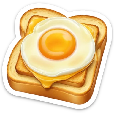 Egg toast sticker