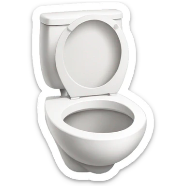 handbag toilet sticker