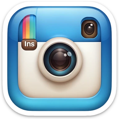 Instagram logo emoji sticker