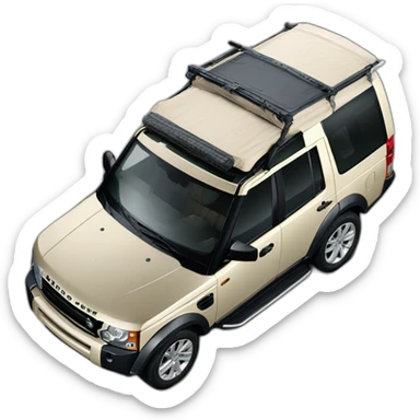 Land Rover Discovery 3 Overlanding sticker