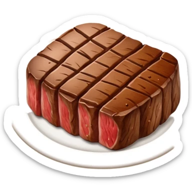 beef steak sticker