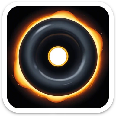 But hole hurting  sticker