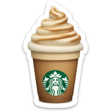Starbucks sugar cookie latte sticker