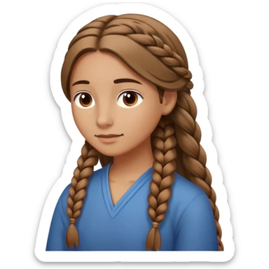 Trança sticker