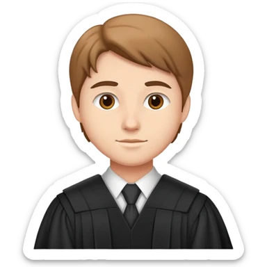 A law student sticker