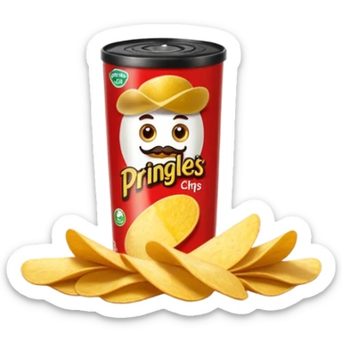 Pringles ￼ sticker