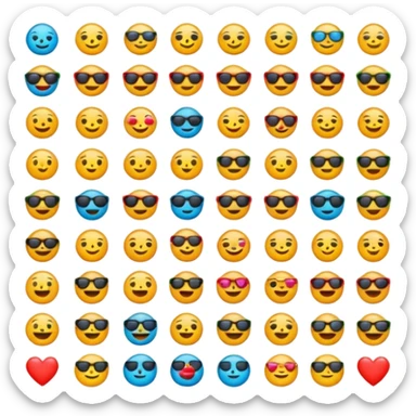 
Emojis Playground is a fun, interactive platform to create, customize, and combine emojis. It’s easy to use and perfect for making unique emoji designs. sticker