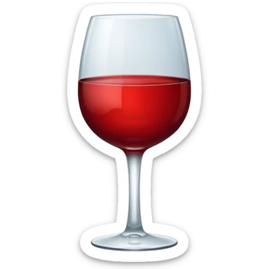 Verre de vin qui se casse  sticker