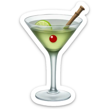 Dirty martini sticker