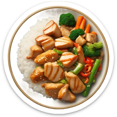 Chinese food  sticker