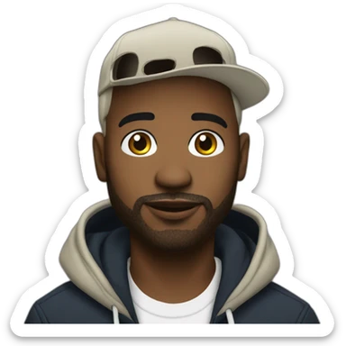 pnl french rap sticker