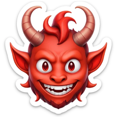 Devil sticker