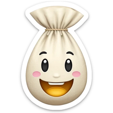 sugar sack without face sticker