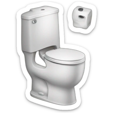 Toilet buddies sticker