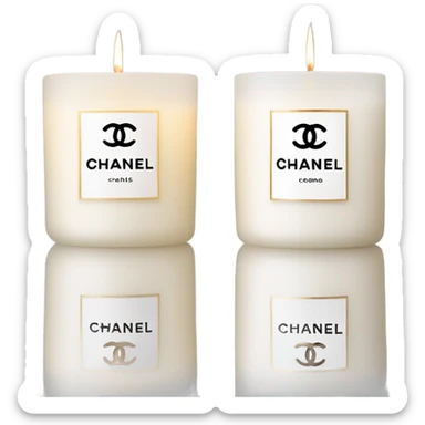 Chanel candel sticker