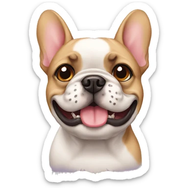 frenchie dog emoji sticker