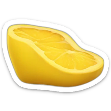 Yellow objects sticker