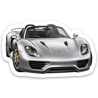porshe 918 spyder sticker