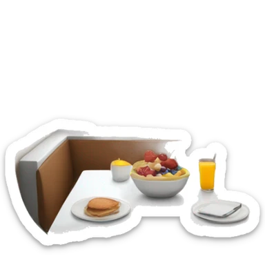breakfast nook sticker