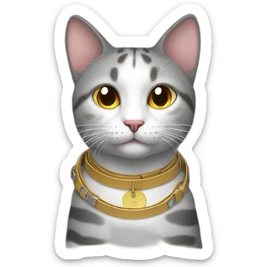 cat listen music sticker