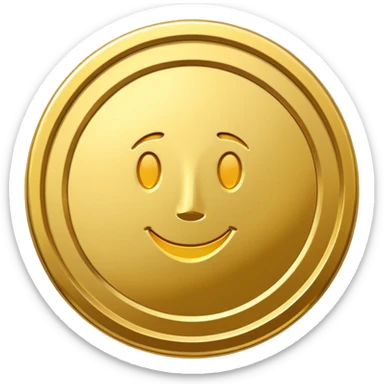 coin emoji sticker