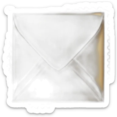 letter stamp sticker