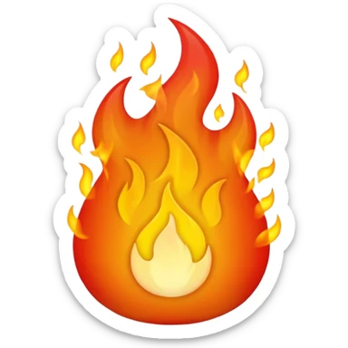 match fire sticker