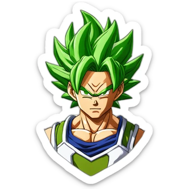 Legendary sayan Broly [Dragon ball super] sticker