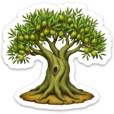 Olive trees sticker