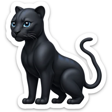 Pantera negra sticker