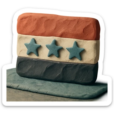 Syria 3 stars sticker