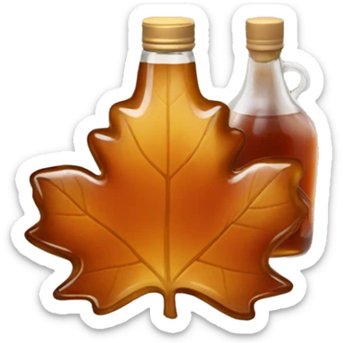 maple syrup sticker