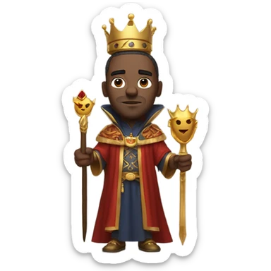 Malevolent ruler sticker