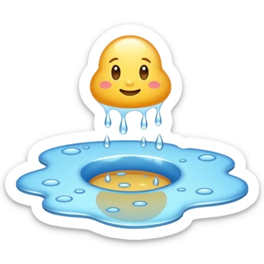 Rainy season sticker