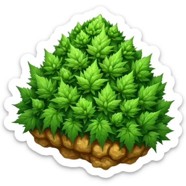 Nugget of weed  sticker
