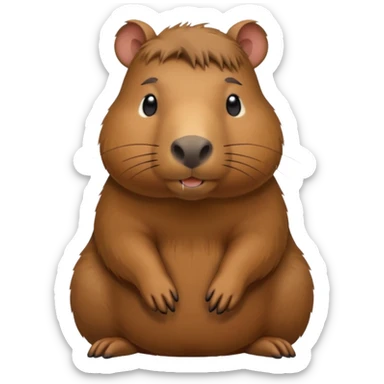 Kapibara sticker