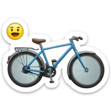 something between bike and car sticker
