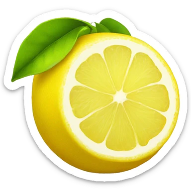 lemon sticker