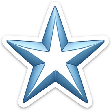 Generate me like a broken star in half or maybe three pieces but so people still can see it’s a star lie make it white outline and empty inside and same thing with a star make two emojis sticker