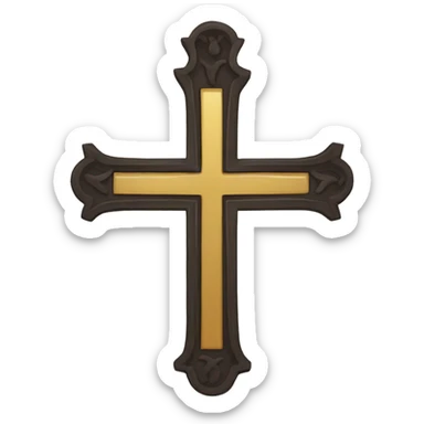 orthodox cross emoji sticker