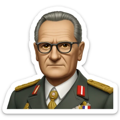 Josip Broz Tito sticker
