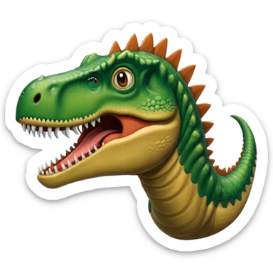 Spinosaurus from Jurassic Park 3 sticker