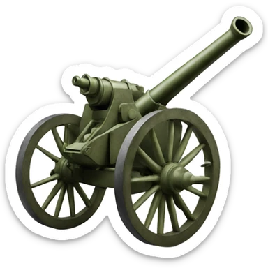 german pak artillery sticker
