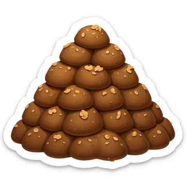 caca qui fait caca sticker