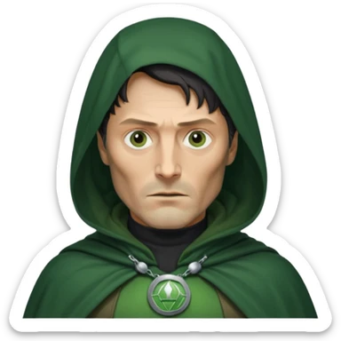 Mads Mikkelsen as Doctor Victor von Doom No mask sticker